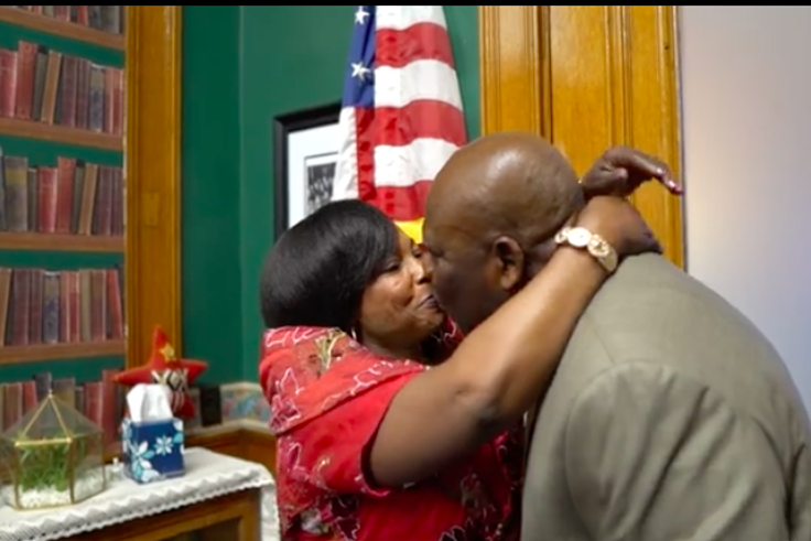 In court wedding, actress Kyeiwaa marries Micheal Kissi Asare