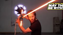 This Guy Recreated Kylo Ren's Lightsaber