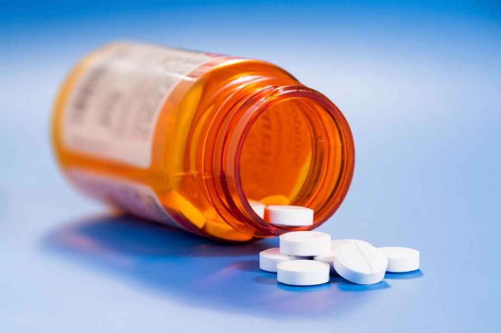 bottle of pills