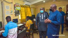 Dr. Bawumia launching the initiative