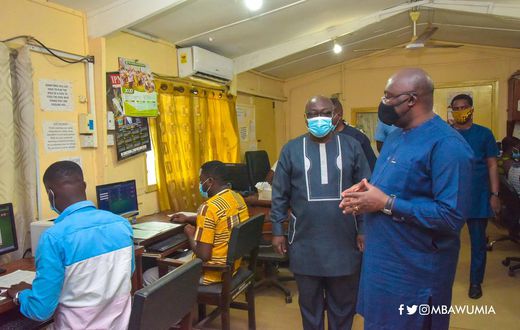 Dr. Bawumia launching the initiative