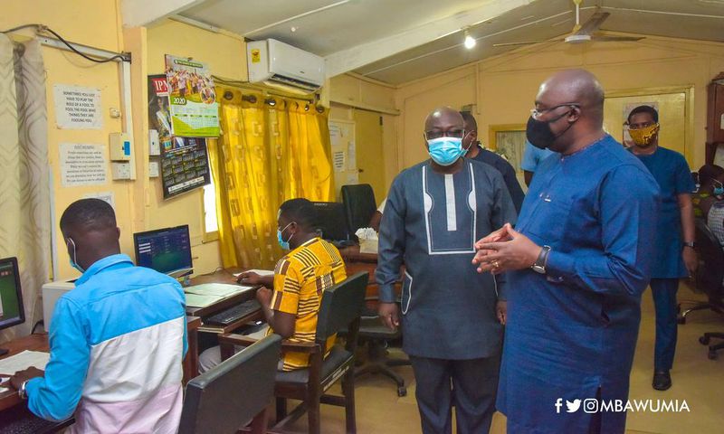 Dr. Bawumia launching the initiative