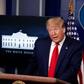 President Donald Trump speaks with reporters about the coronavirus in the James Brady Briefing Room of the White House, Friday, May 22, 2020, in Washington. (AP Photo/Alex Brandon)