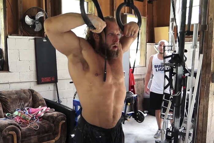 Jujimufu Attempts Ring Muscleups at 240 Pounds
