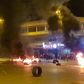 Lebanese anti-government protesters burn tyres amid overnight clashes with security forces in the northern city of Tripoli