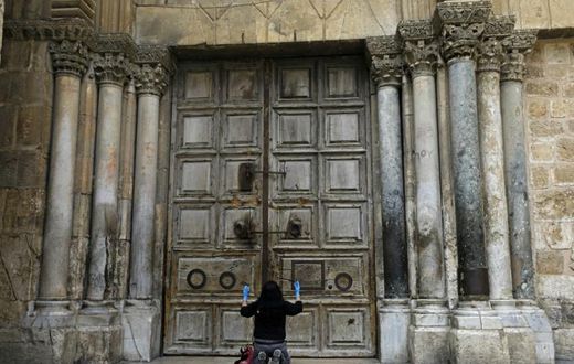 The Holy Sepulchre church in Jerusalem where Christians believe Jesus was crucified, buried and resurrected will reopen on Sunday two months after its closure in March amid the coronavirus pandemic but strict hygiene measures will be enforced