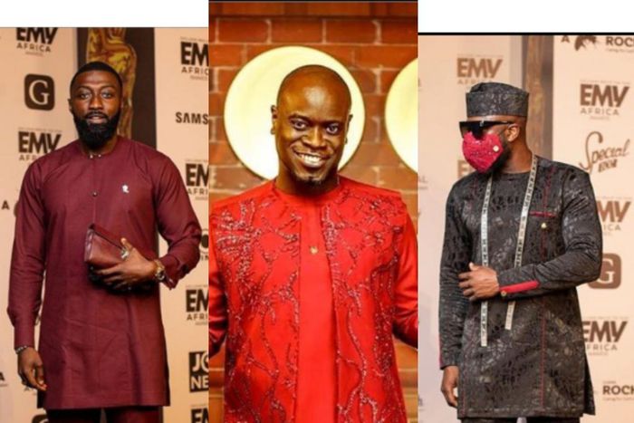 5 best-dressed male celebrities we spotted at the 2020 EMY Africa Awards