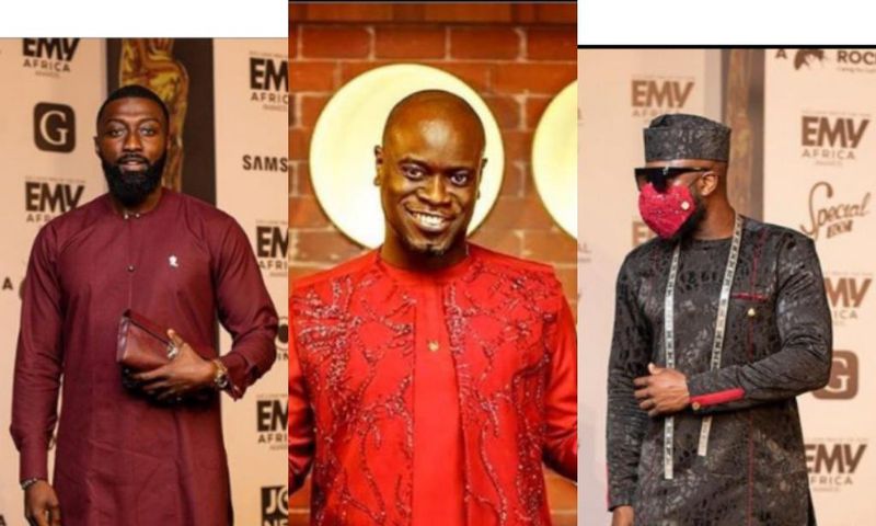 5 best-dressed male celebrities we spotted at the 2020 EMY Africa Awards
