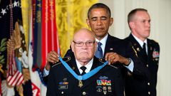 Bennie G. Adkins, 86, Dies; Honored for Vietnam Heroics