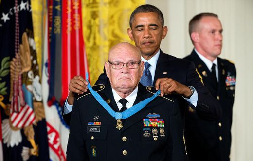 Bennie G. Adkins, 86, Dies; Honored for Vietnam Heroics