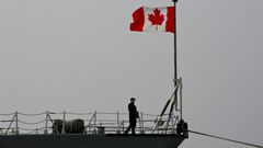 The missing helicopter had taken off from the Canadian frigate Fredericton for a patrol