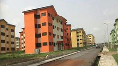Completed Asokore Mampong housing project named After Otumfuo Osei Tutu II