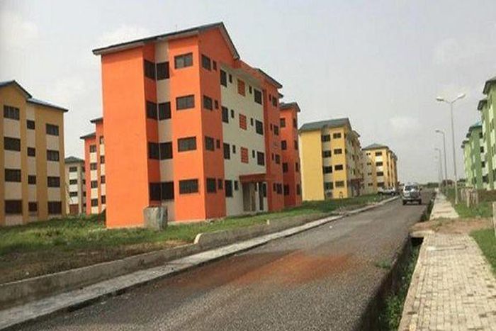 Completed Asokore Mampong housing project named After Otumfuo Osei Tutu II