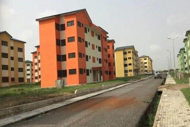 Completed Asokore Mampong housing project named After Otumfuo Osei Tutu II