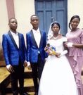 15-year-old boy marries 22-year-old woman (photos)