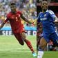 Gyan and Drogba