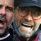 Pep Guardiola and Jurgen Klopp will go head to head next week at the Etihad Stadium