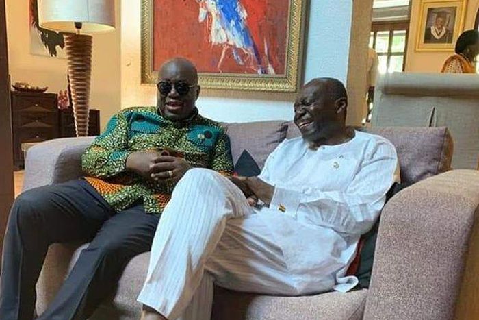 Ken Ofori-Atta and his cousin President Akufo-Addo
