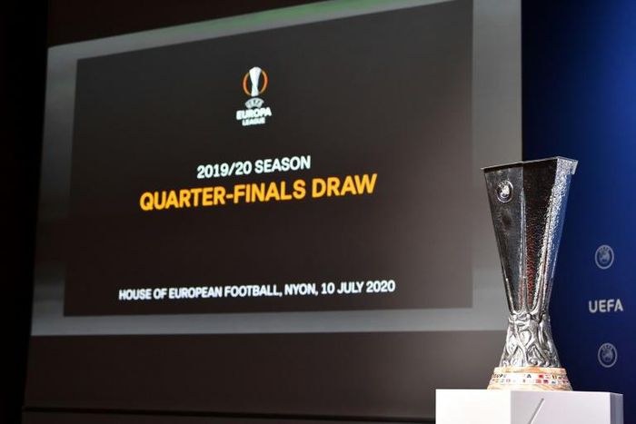 The Europa League will be completed with a mini-tournament in Germany from the quarter-finals onwards in August