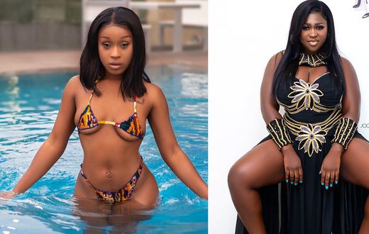 Angry hippo - Efia Odo body-shames Sista Afia in heated Twitter exchange