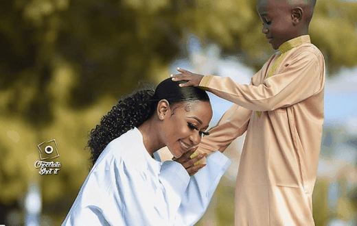 Akuapem Poloo and son