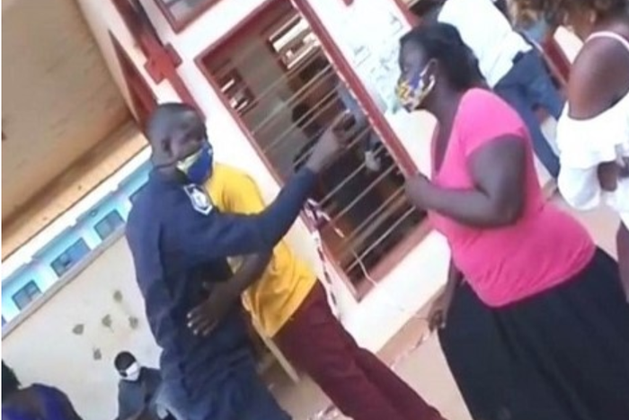 VIDEO: Police officer slaps woman at voters’ registration center