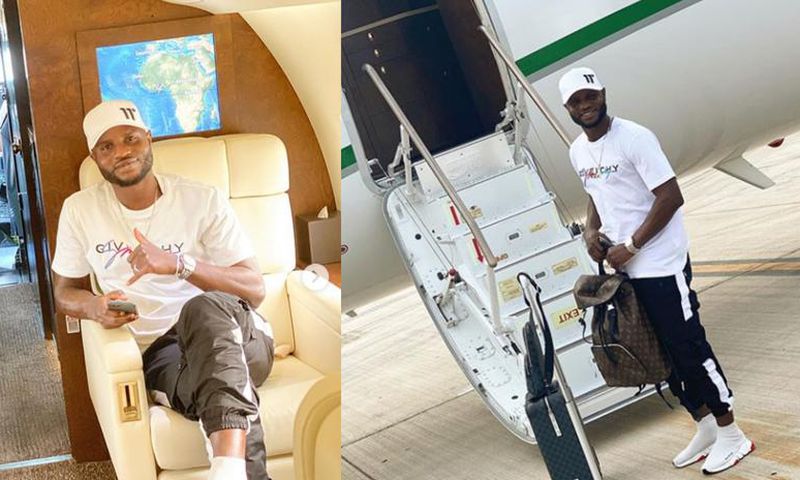 Mubarak Wakaso leaves Ghana in a private jet to join Chinese club