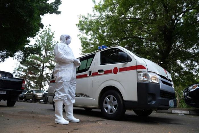 In Nigeria, medical personnel complain of shortages of equipment and harassment by security forces