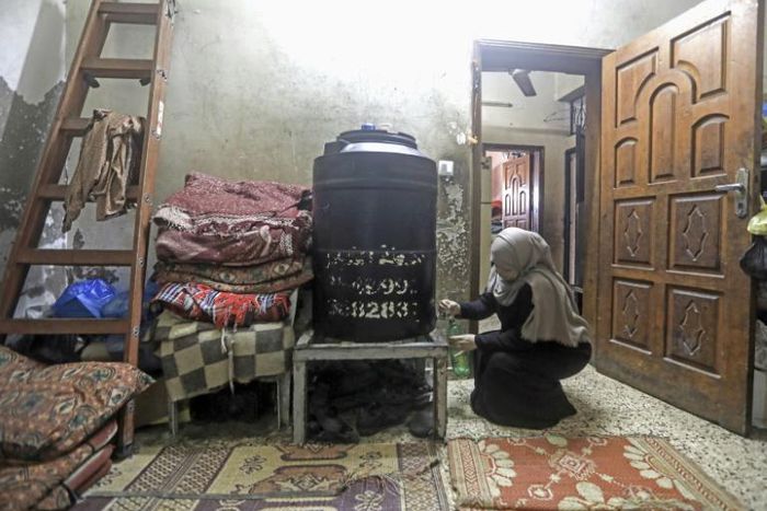 Jibril and his wife live with their six children in a cramped two-bedroom flat on the outskirts of Gaza City