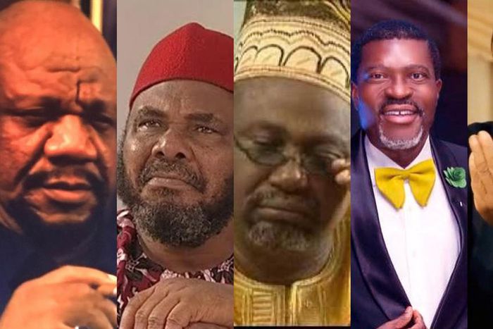 Alex Usifo, Pete Edochie, Kunle Bamtefa, Kanayo .O. Kanayo and Jide Kosoko