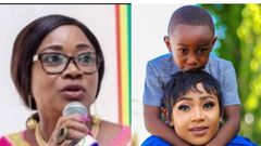 Gender ministry reacts to Akuapem Poloo's nude photo with her son, threatens to take action