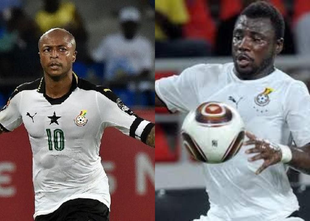 Andre Ayew and Raheem Ayew