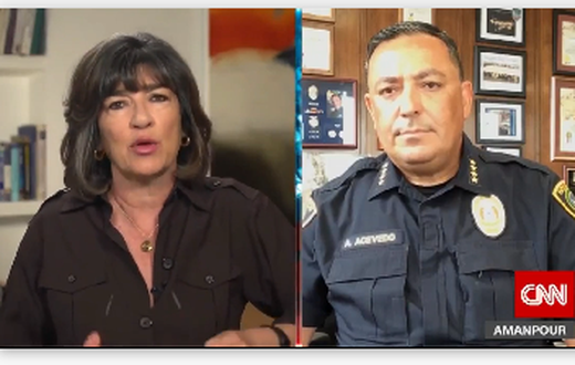 “If you don’t have something constructive to say, keep your mouth shut” – Angry US police tells Trump (video)