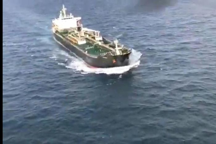 IMAGESN°1S78STIranian tanker Fortune, part of a fleet carrying about 1.5 million barrels of gasoline according to media reports, makes its way to a refinery in Venezuela amid tensions between Tehran and Washington, which has imposed sanctions on both V...