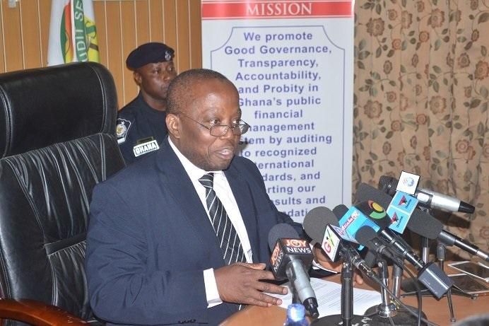 Auditor-General, Mr Daniel Yaw Domelevo