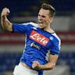 Napoli forward Arkadiusz Milik scored against Verona