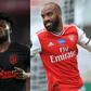 Thomas Partey and Alexandre Lacazette