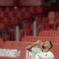 Thirsty work: Sevilla's Argentinian midfielder Lucas Ocampos drinks water during the game with Mallorca