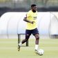 Umtiti could be out for three weeks after picking up a calf injury during the second day of individual training sessions at the club's Joan Gamper facility