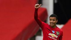 Teenage kicks: Mason Greenwood scored twice for Manchester United against Bournemouth