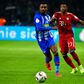 Salomon Kalou (L) apologised for shaking his teammates' hands