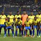 Tanzania pose before playing Kenya in a 2019 Africa Cup of Nations group match in Cairo last June.