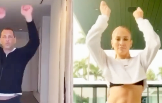Watch A-Rod Attempt J.Lo's TikTok Dance Challenge