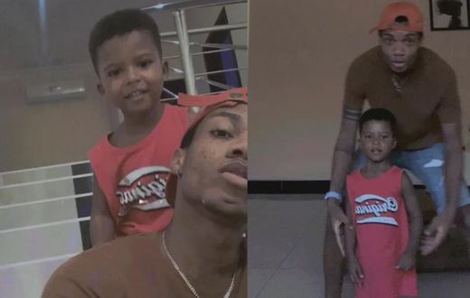 KiDi and his son, Zane