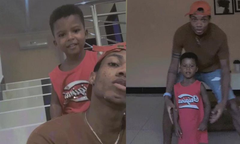 KiDi and his son, Zane