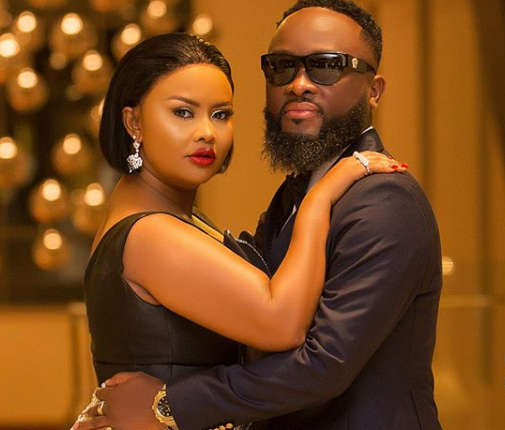 Nana Ama McBrown and husband