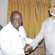 Jerry John Rawlings with President Nana Addo Dankwa Akufo-Addo