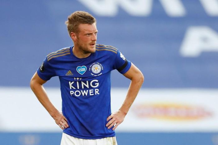 Leicester striker Jamie Vardy