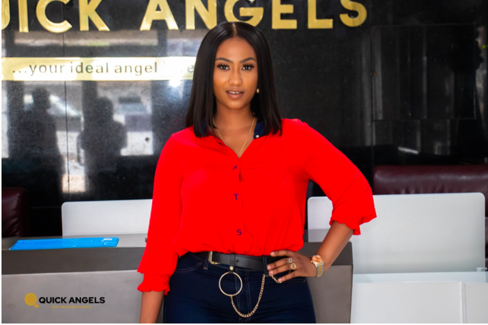 Hajia 4Reall lands an investment deal at Quick Angels Limited