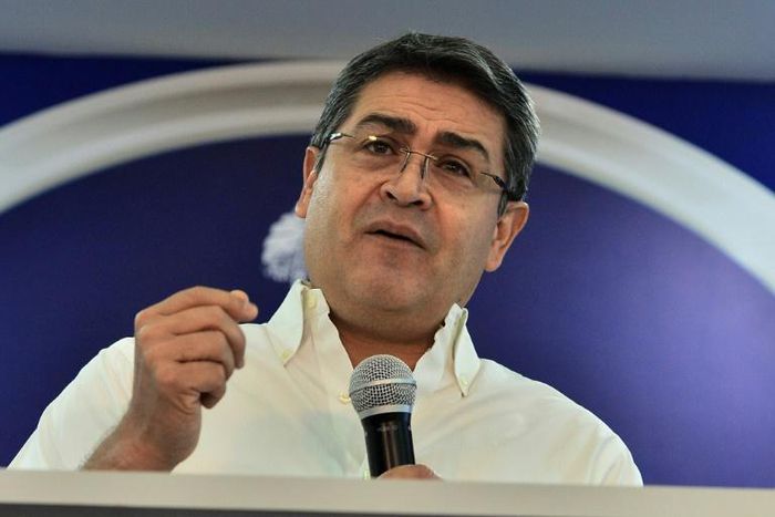 Honduran President Juan Orlando Hernandez was alleged to have given cover for his brother's crimes